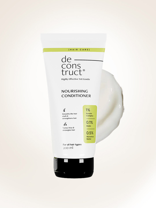 deconstruct 1% Keratin + 0.1% Biotin+ 0.5% Murumuru Butter Nourishing Conditioner - 200 ml