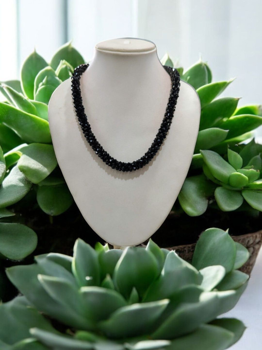 INHANSS Crystals Studded Necklace