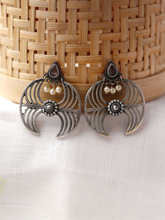 SANSEETA Quirky Hoop Earrings