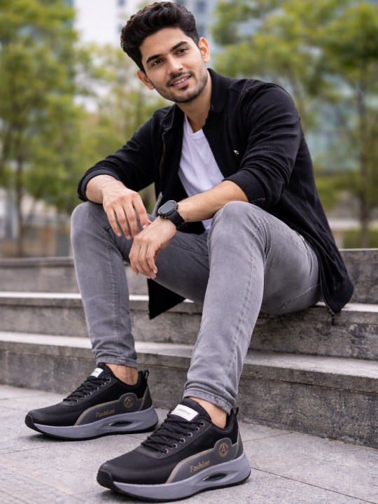 AIRBELL Men Running Non-Marking Shoes