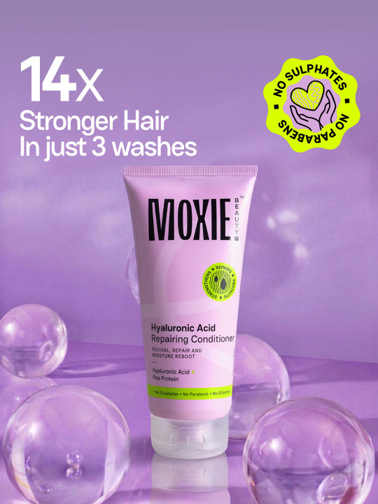 MOXIE BEAUTY Hyaluronic Acid Repairing Conditioner for Dry & Damaged Hair - 120 ml