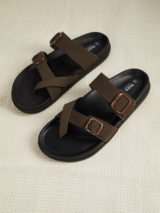 max Men PU Comfort Sandals