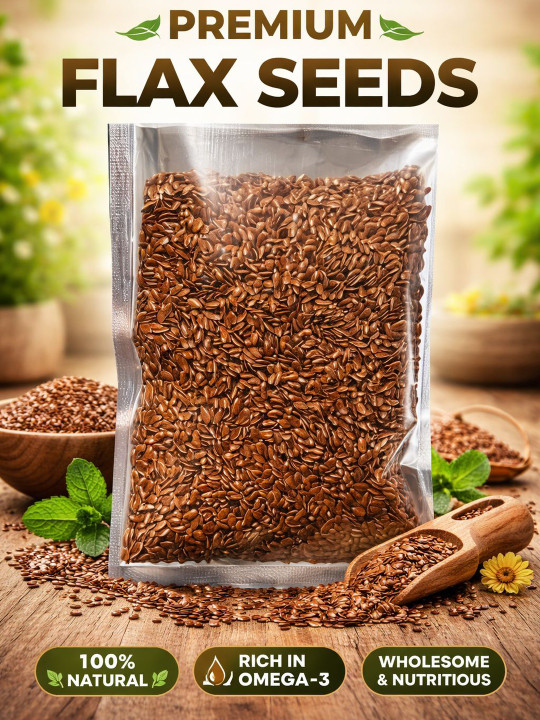 GRROSO Flax Seeds -250g