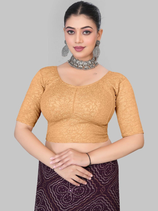 RAISECHIC Woven Design Saree Blouse