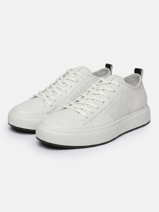 ECCO Men Street Ace Leather Casual Sneakers
