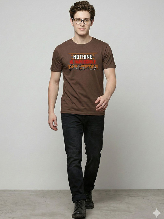 HERE&NOW Men Printed T-shirt