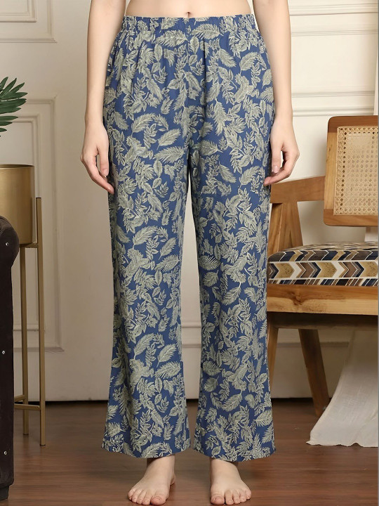 Indreams Printed Cotton Lounge Pants