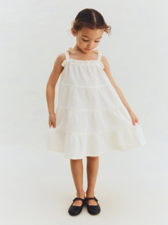 H&M Cotton Muslin Dress