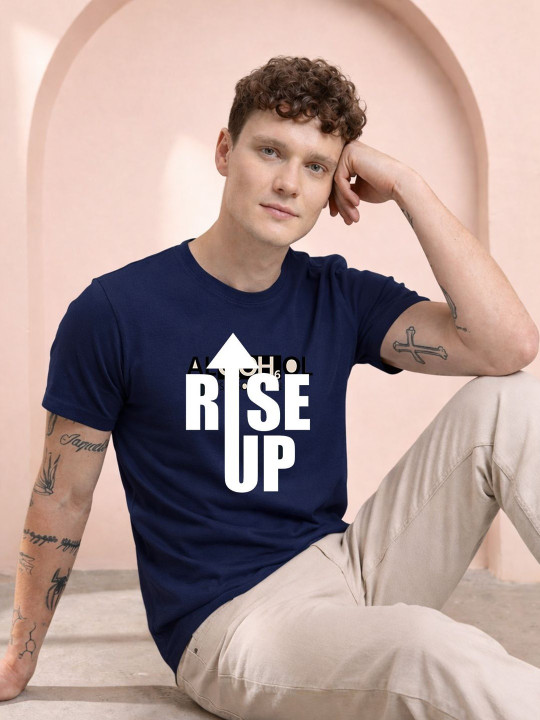 HERE&NOW Men Printed T-shirt