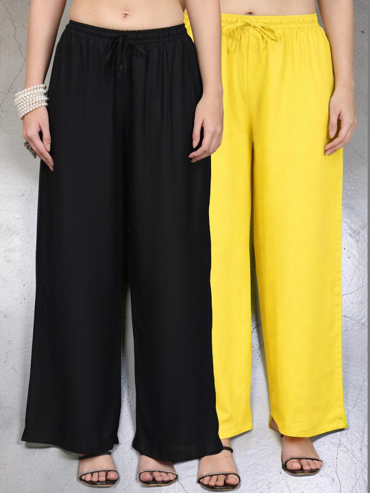 KALINI Women 2 Ethnic Palazzos