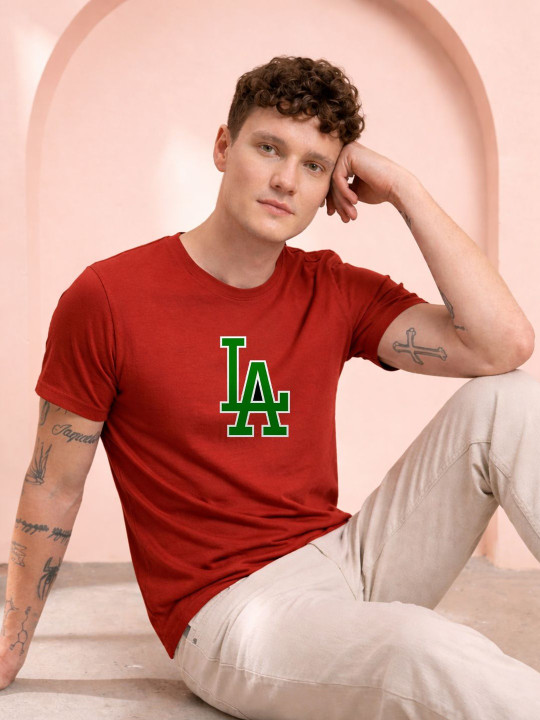 HERE&NOW Men Printed T-shirt