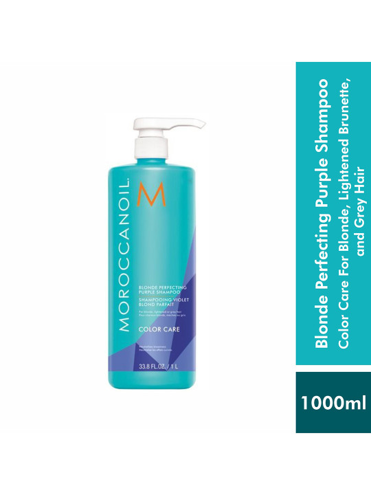 MOROCCANOIL Color Care Blonde Perfecting Purple Shampoo - 1000 ml