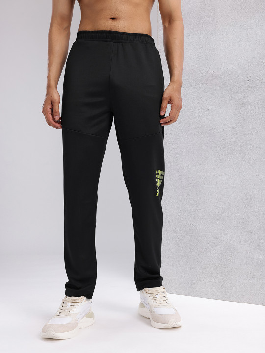 HRX by Hrithik Roshan Men Printed Detail Rapid-Dry Running Track Pants