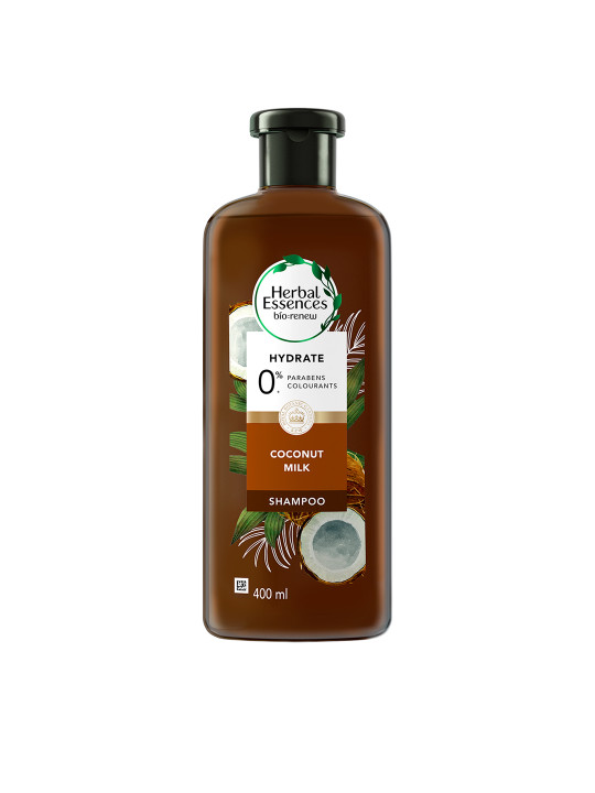 Herbal Essences Bio Renew Unisex Hydrate Coconut Milk Shampoo with Coconut Juice 400 ml
