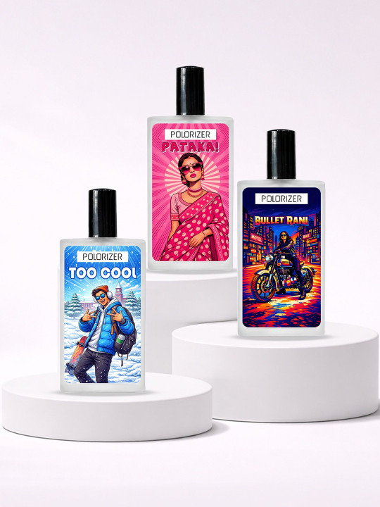 3Pc Eau De Perfume-100 ml Each