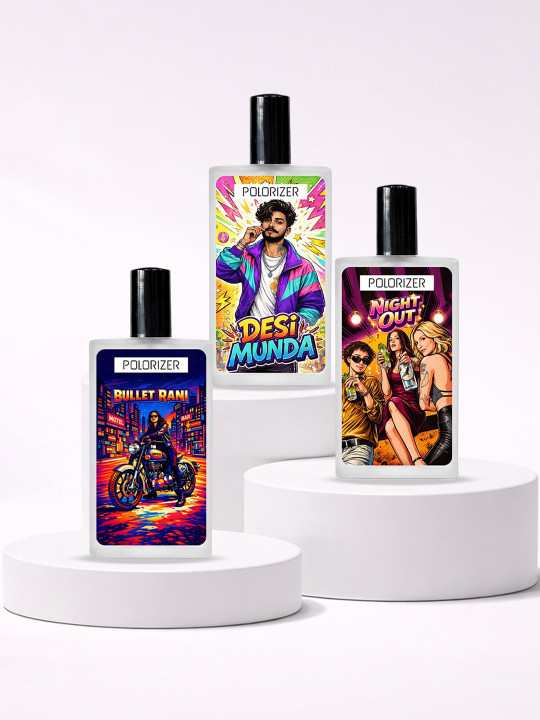 3Pc Eau De Perfume-100 ml Each