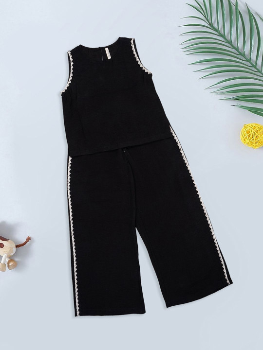 Pantaloons Junior Halter Neck Sleeveless Dress