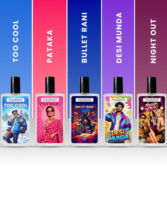 5Pc Eau De Perfume-100 ml Each
