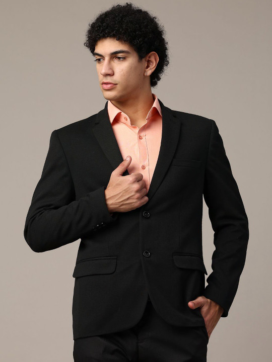 V-Mart Men Single-Breasted Casual Blazers