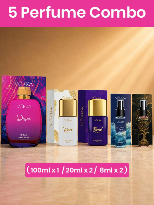 5 Perfume Combo Set