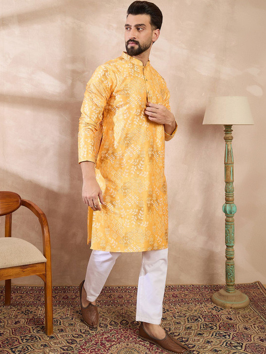 Ethnic Bay Men Regular Kurta with Pyjamas