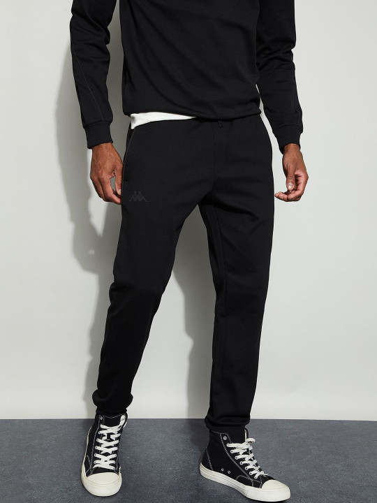 Kappa Men Regular Fit Brand Logo Training Joggers