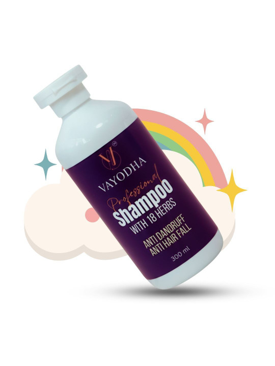 VAYODHA Anti Dandruff & Hair Fall Shampoo With 18 Herbs - 300 ml