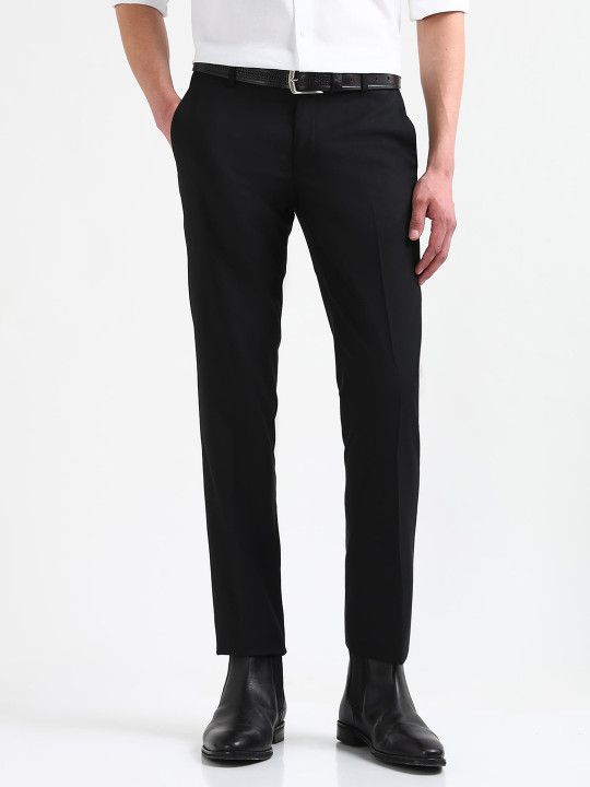Arrow Men Hudson Tailored Fit Formal Trousers