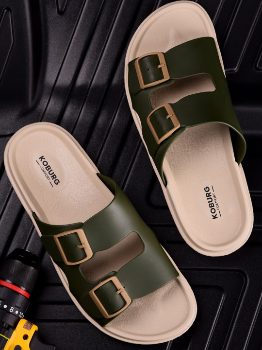 Koburg Classic Men Comfortable Extra Soft Slide Lightweight Eva Slip-on Sandals