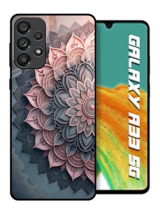 QRIOH Floral Printed Samsung Galaxy A33 5G Back Case Mobile Accessories