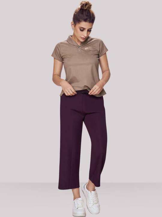 Lango Women Wide Leg Training Track Pants