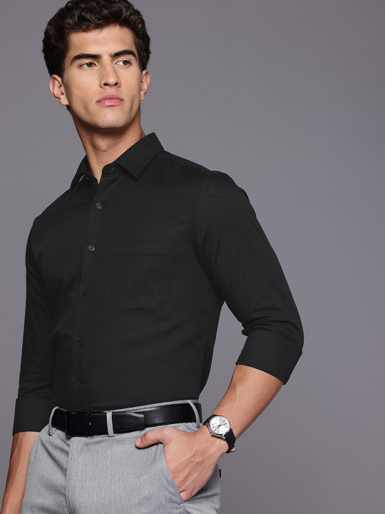 Louis Philippe Slim Fit Pure Cotton Formal Shirt