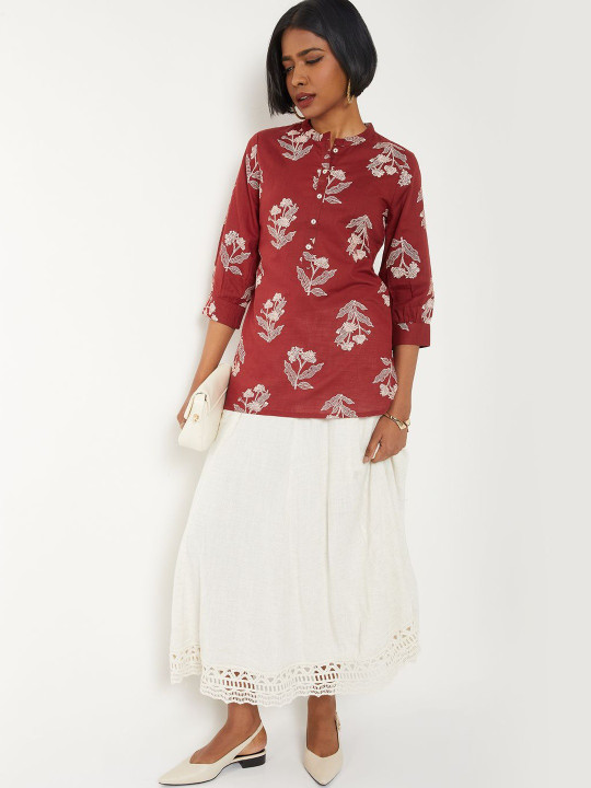 max Floral Printed Kurti