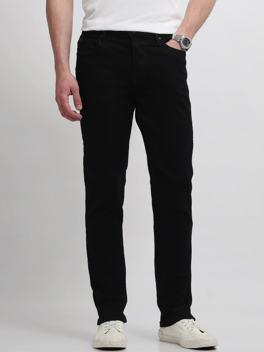 Arrow New York Men Tapered Fit Mid-Rise Jeans
