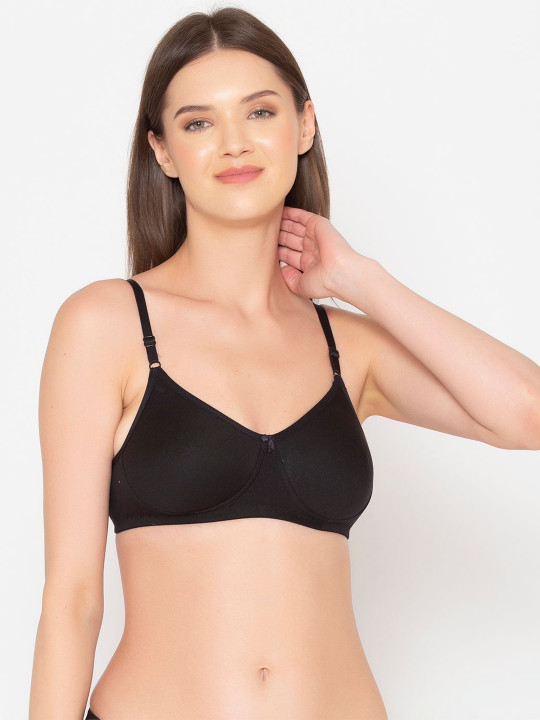 GROVERSONS Paris Beauty Full Coverage Non Padded Adjustable Strap Cotton Blend Bra