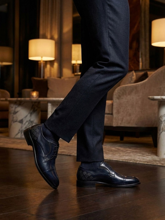 Bugatti Livorno Flex Evo Men Leather Formal Derbys