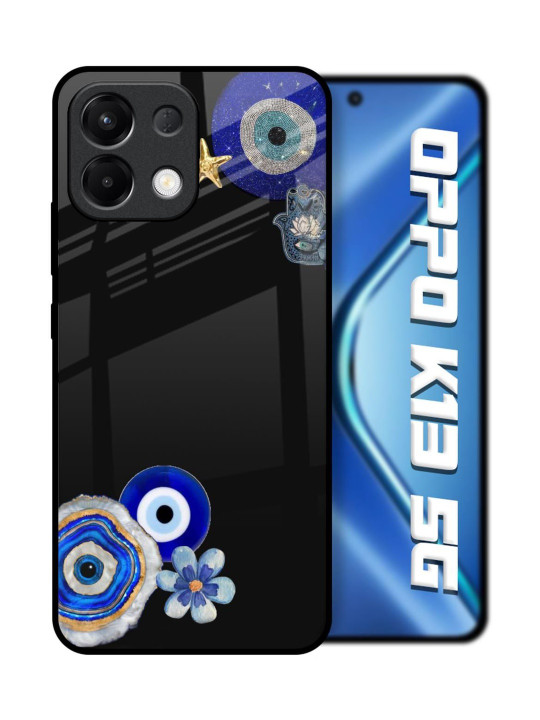 QRIOH Abstract Printed Oppo K13 5G Back Case Mobile Accessories