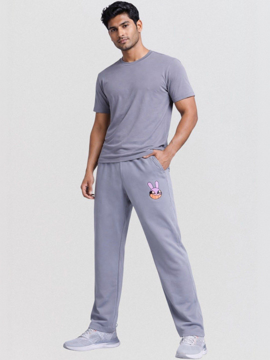 Moda Rapido Men Regular Fit Cartoon Print Track Pants