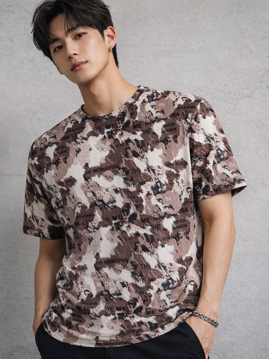London Hills Men Printed T-shirt