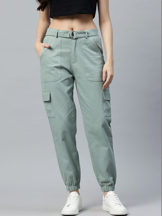CORSICA Women High-Rise Cargos Trousers