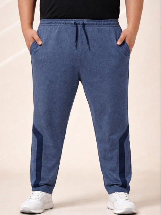 AUSTIVO Men Regular Fit Colourblocked Training Joggers