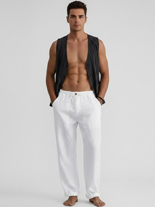 ANDREW HILL Men No Fly Trousers