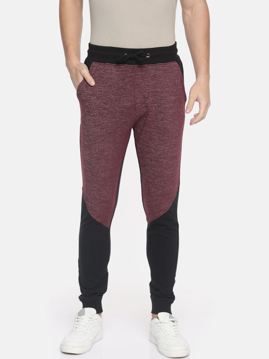 ARISE Men Regular Fit Colourblocked Training Track Pants