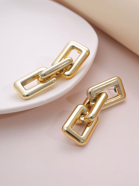 Vembley Geometric Drop Earrings