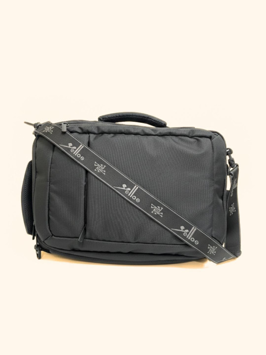 yelloe Men Brand Logo Backpack