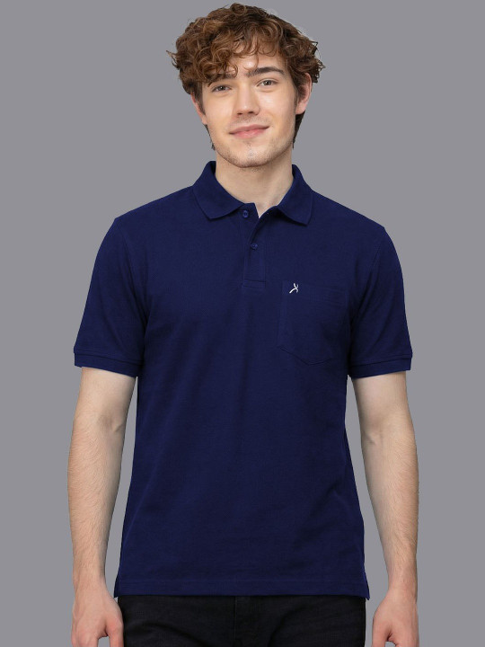 AMUL COMFY Polo Collar Lounge Tshirts