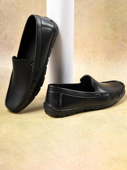 STEPSOFT Men Solid Soft Loafers with Stylish Design & Comfort Fit