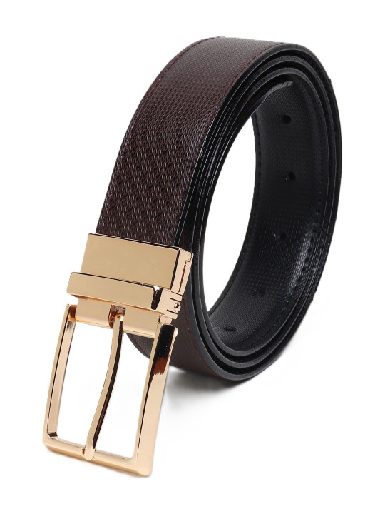 Zacharias Men Textured Formal Belt