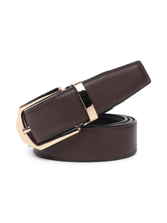 Zacharias Men Textured Reversible Belt