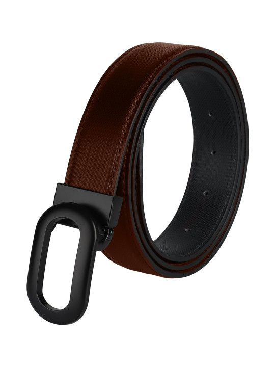 Zacharias Men Textured PU Belt